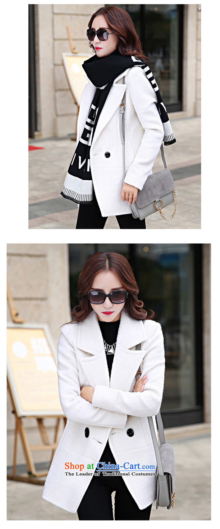 Up to 2015, the Netherlands New Korean version of autumn and winter is elegant and modern solid color graphics thin single rank Sau San tie gross jacket coat women? White L picture, prices, brand platters! The elections are supplied in the national character of distribution, so action, buy now enjoy more preferential! As soon as possible.