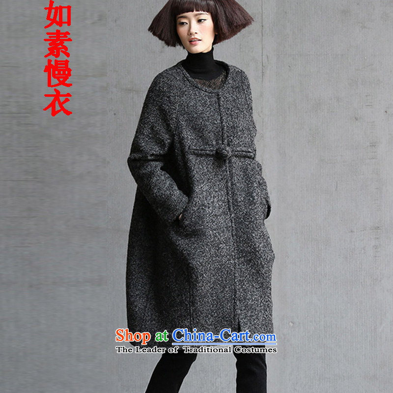 If so slow disk detained so thick Yi Girls coats of Korean women jacket coat gross? 2246 black ash is code