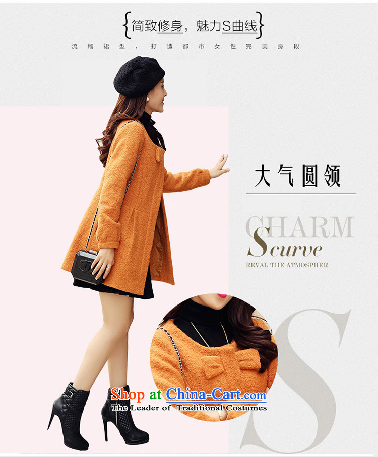 The law was the small-ki wind jacket female Korean gross? edition of autumn and winter 2015 new products aristocratic ladies stylish bow tie in Sau San long a wool coat Women Blues pictures, prices, S brand platters! The elections are supplied in the national character of distribution, so action, buy now enjoy more preferential! As soon as possible.