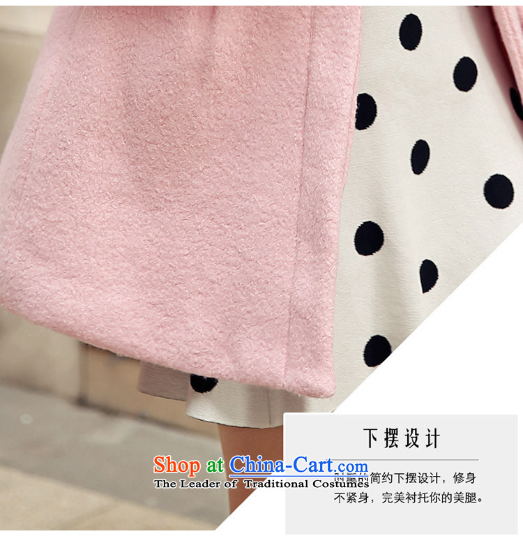 The law was the small-ki wind jacket female Korean gross? edition of autumn and winter 2015 new products aristocratic ladies stylish bow tie in Sau San long a wool coat Women Blues pictures, prices, S brand platters! The elections are supplied in the national character of distribution, so action, buy now enjoy more preferential! As soon as possible.