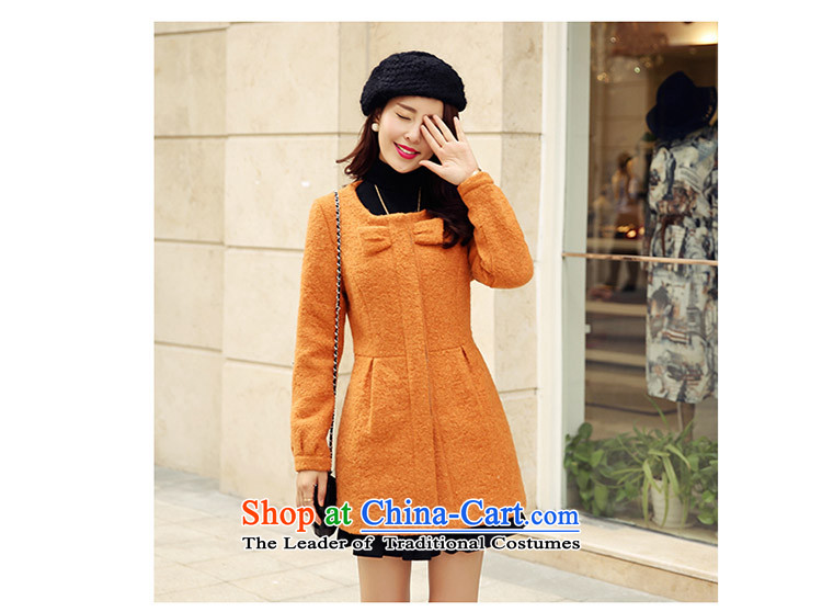 The law was the small-ki wind jacket female Korean gross? edition of autumn and winter 2015 new products aristocratic ladies stylish bow tie in Sau San long a wool coat Women Blues pictures, prices, S brand platters! The elections are supplied in the national character of distribution, so action, buy now enjoy more preferential! As soon as possible.