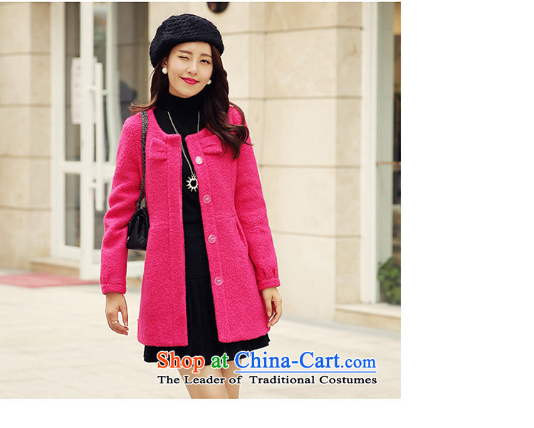 The law was the small-ki wind jacket female Korean gross? edition of autumn and winter 2015 new products aristocratic ladies stylish bow tie in Sau San long a wool coat Women Blues pictures, prices, S brand platters! The elections are supplied in the national character of distribution, so action, buy now enjoy more preferential! As soon as possible.