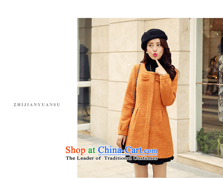 The law was the small-ki wind jacket female Korean gross? edition of autumn and winter 2015 new products aristocratic ladies stylish bow tie in Sau San long a wool coat Women Blues pictures, prices, S brand platters! The elections are supplied in the national character of distribution, so action, buy now enjoy more preferential! As soon as possible.