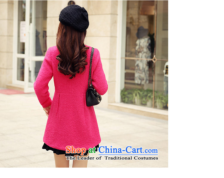 The law was the small-ki wind jacket female Korean gross? edition of autumn and winter 2015 new products aristocratic ladies stylish bow tie in Sau San long a wool coat Women Blues pictures, prices, S brand platters! The elections are supplied in the national character of distribution, so action, buy now enjoy more preferential! As soon as possible.