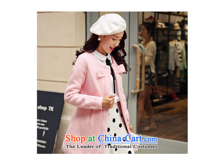 The law was the small-ki wind jacket female Korean gross? edition of autumn and winter 2015 new products aristocratic ladies stylish bow tie in Sau San long a wool coat Women Blues pictures, prices, S brand platters! The elections are supplied in the national character of distribution, so action, buy now enjoy more preferential! As soon as possible.