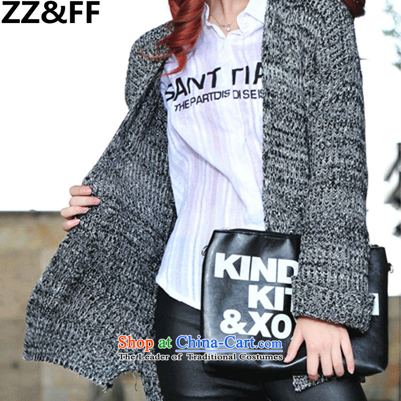 2015 Fall/Winter Collections Zz&ff thick MM real concept in 2015 Autumn and Winter Sweater, graphics design picture color XXL,ZZ&FF,,, thin shopping on the Internet