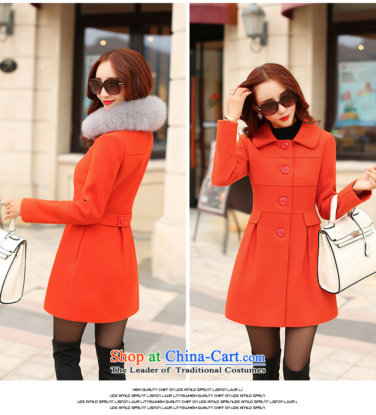 Mavis Fan bottom 2015 Fall/Winter Collections female new graphics in the thin long Sau San, a wool coat long-sleeved jacket pink L gross? Picture, prices, brand platters! The elections are supplied in the national character of distribution, so action, buy now enjoy more preferential! As soon as possible.