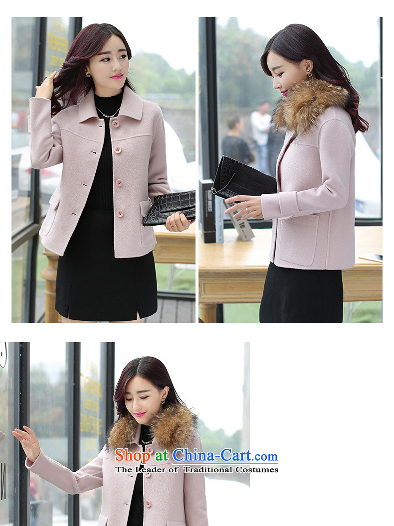 2015 winter coats coats gross? New Women Korean Modern graphics thin long-sleeved thickened Sau San wild with collar short of grass, Huang gross collar XXL picture, prices, brand platters! The elections are supplied in the national character of distribution, so action, buy now enjoy more preferential! As soon as possible.