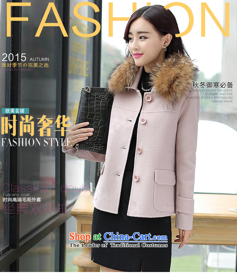 2015 winter coats coats gross? New Women Korean Modern graphics thin long-sleeved thickened Sau San wild with collar short of grass, Huang gross for M picture, prices, brand platters! The elections are supplied in the national character of distribution, so action, buy now enjoy more preferential! As soon as possible.