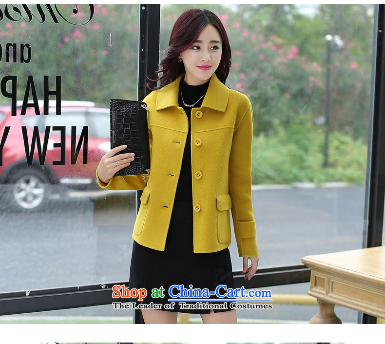 2015 winter coats coats gross? New Women Korean Modern graphics thin long-sleeved thickened Sau San wild with collar short of grass, Huang gross for M picture, prices, brand platters! The elections are supplied in the national character of distribution, so action, buy now enjoy more preferential! As soon as possible.