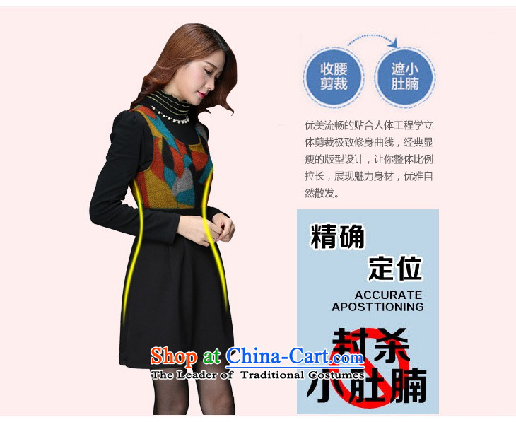 To increase the number of women with new winter 2015 Thick coated apron gross plus lint-free? stamp sleeveless dresses vest skirt OL foutune round-neck collar female black skirt around 220 catties pictures 6XL, prices, brand platters! The elections are supplied in the national character of distribution, so action, buy now enjoy more preferential! As soon as possible.