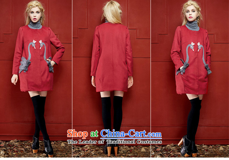 The pockets of witch Swan Lake 2015 new winter clothing swan put gross coat embroidered retro 1542062 fruit? Red 2XL Photo, prices, brand platters! The elections are supplied in the national character of distribution, so action, buy now enjoy more preferential! As soon as possible.