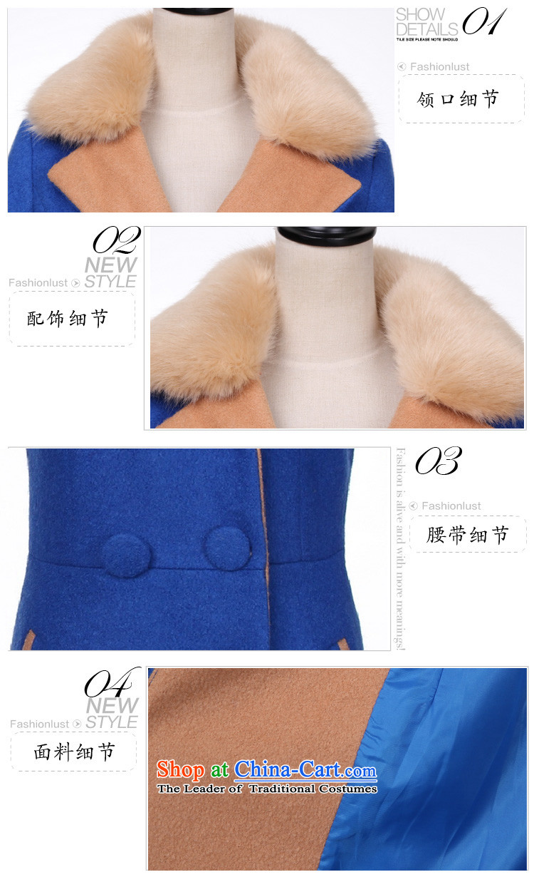 Alfa Romeo Lei 2015 winter new women's fashion, long hair? jacket double-Sau San Korean citizenry a wool coat female jacket 1019 light purple L picture, prices, brand platters! The elections are supplied in the national character of distribution, so action, buy now enjoy more preferential! As soon as possible.