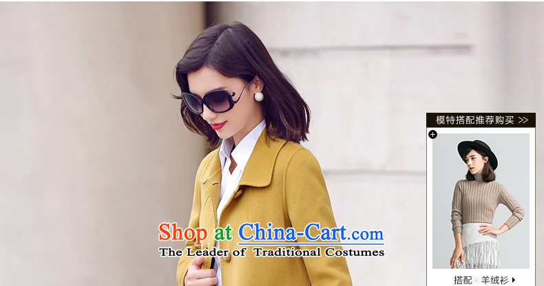 In the autumn of 2015, the new Pei cocoon-double-side woolen coat girl in long straight hair auricle-leather jacket? toner L picture, prices, brand platters! The elections are supplied in the national character of distribution, so action, buy now enjoy more preferential! As soon as possible.