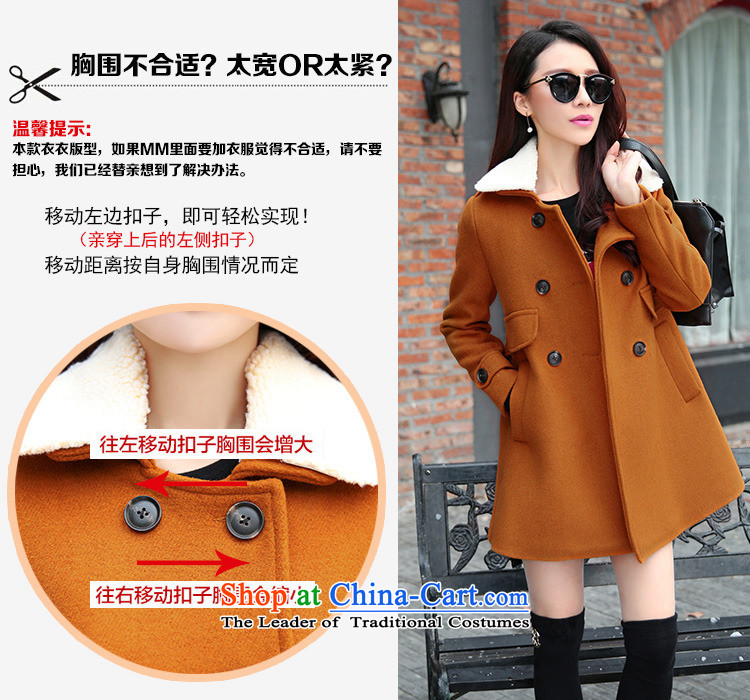 Korean autumn 2015 new Korean Language version of the children of long)? graphics thin hair winter overcoats female HYQ5219? wine red M picture, prices, brand platters! The elections are supplied in the national character of distribution, so action, buy now enjoy more preferential! As soon as possible.