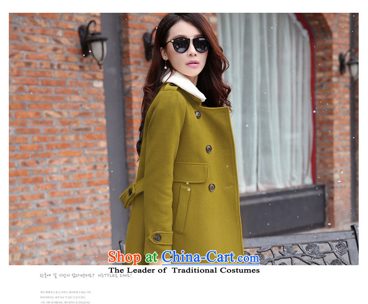 Korean autumn 2015 new Korean Language version of the children of long)? graphics thin hair winter overcoats female HYQ5219? wine red M picture, prices, brand platters! The elections are supplied in the national character of distribution, so action, buy now enjoy more preferential! As soon as possible.