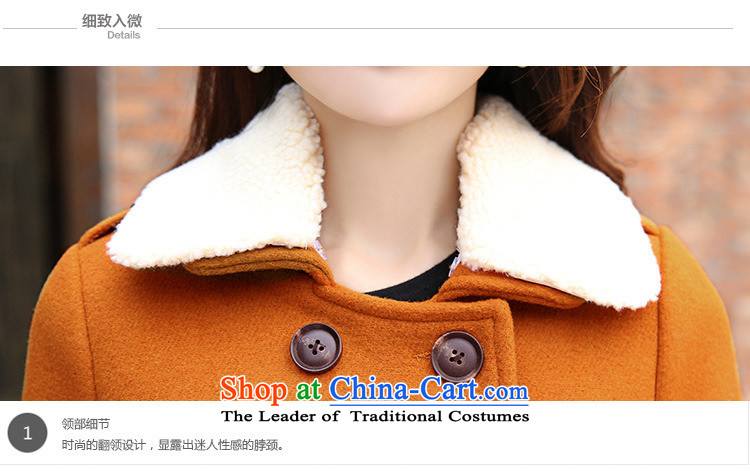 Korean autumn 2015 new Korean Language version of the children of long)? graphics thin hair winter overcoats female HYQ5219? wine red M picture, prices, brand platters! The elections are supplied in the national character of distribution, so action, buy now enjoy more preferential! As soon as possible.