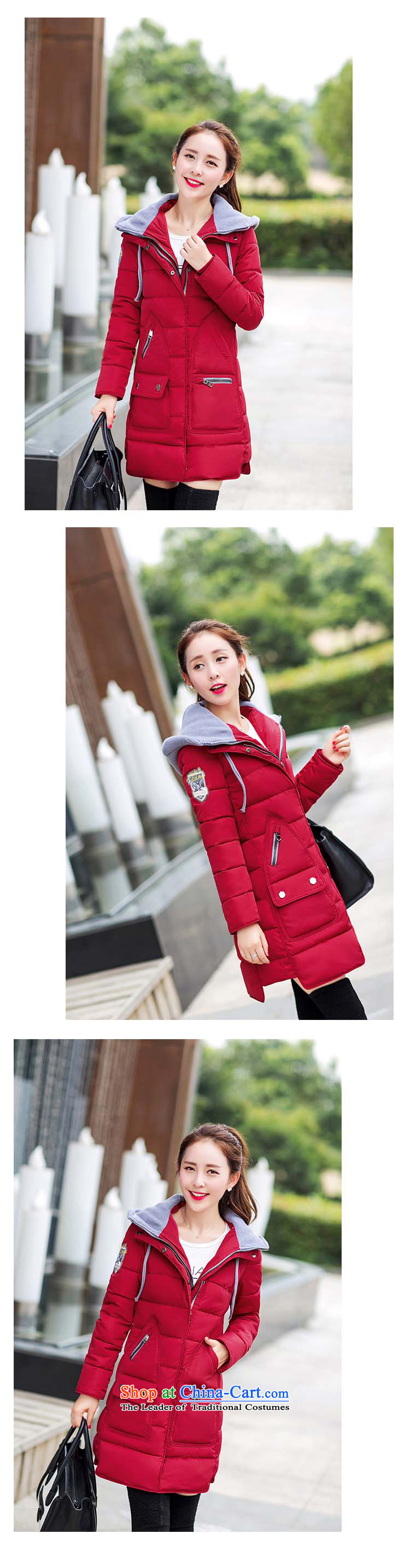 Mr James TIEN Yi Won thick girls' Graphics thin, Korean female cotton robe Maroon women thick Tien large 2015 female feather cotton coat to increase female jacket green XXXL winter picture, prices, brand platters! The elections are supplied in the national character of distribution, so action, buy now enjoy more preferential! As soon as possible.