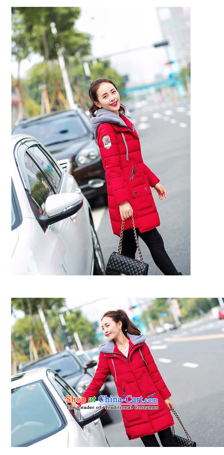 Mr James TIEN Yi Won thick girls' Graphics thin, Korean female cotton robe Maroon women thick Tien large 2015 female feather cotton coat to increase female jacket green XXXL winter picture, prices, brand platters! The elections are supplied in the national character of distribution, so action, buy now enjoy more preferential! As soon as possible.