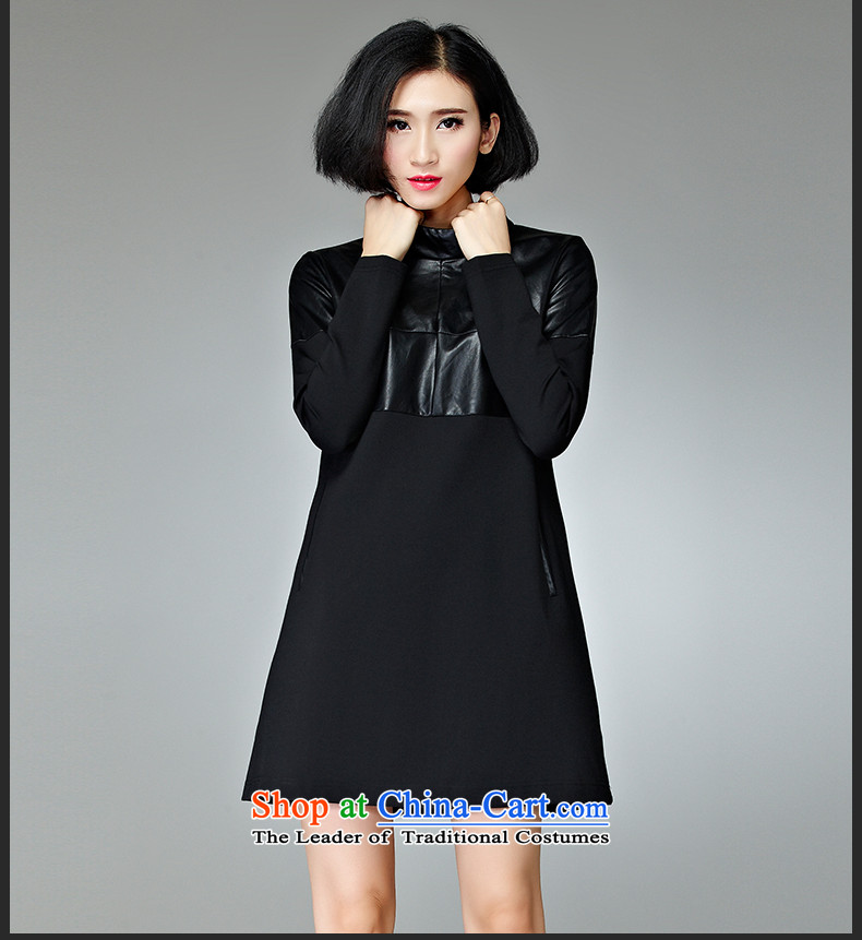 The Eternal Sau 201 autumn and winter load new look stylish and simple round-neck collar dresses black 4XL Photo, prices, brand platters! The elections are supplied in the national character of distribution, so action, buy now enjoy more preferential! As soon as possible.