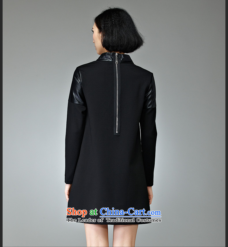 The Eternal Sau 201 autumn and winter load new look stylish and simple round-neck collar dresses black 4XL Photo, prices, brand platters! The elections are supplied in the national character of distribution, so action, buy now enjoy more preferential! As soon as possible.