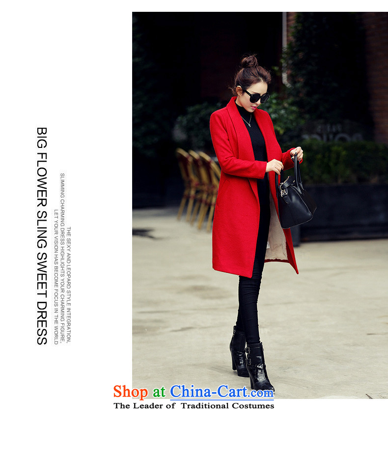 2015 Autumn and winter ralos new Korean female decorated gross? graphics are overcoats in thin long a wool coat short 466.5 purple (without extra lint-free) L picture, prices, brand platters! The elections are supplied in the national character of distribution, so action, buy now enjoy more preferential! As soon as possible.