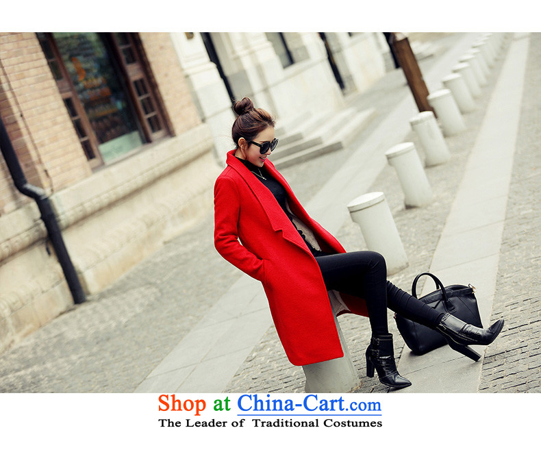 2015 Autumn and winter ralos new Korean female decorated gross? graphics are overcoats in thin long a wool coat short 466.5 purple (without extra lint-free) L picture, prices, brand platters! The elections are supplied in the national character of distribution, so action, buy now enjoy more preferential! As soon as possible.