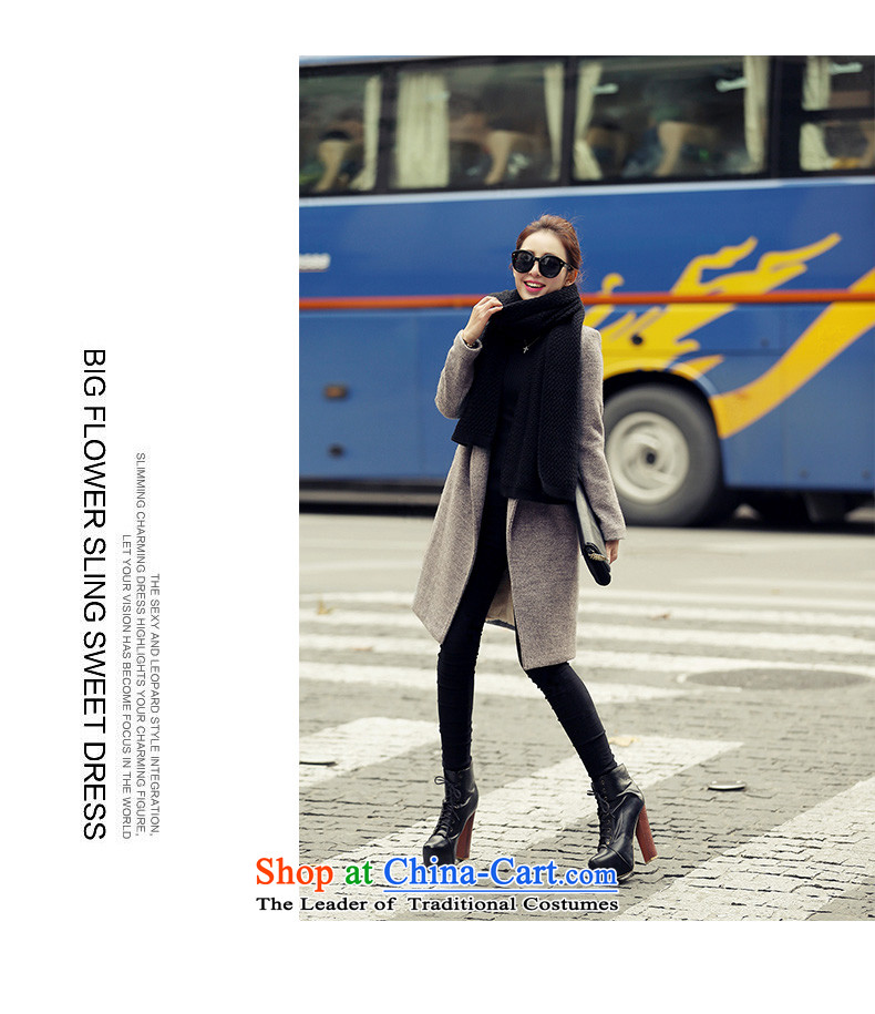 2015 Autumn and winter ralos new Korean female decorated gross? graphics are overcoats in thin long a wool coat short 466.5 purple (without extra lint-free) L picture, prices, brand platters! The elections are supplied in the national character of distribution, so action, buy now enjoy more preferential! As soon as possible.