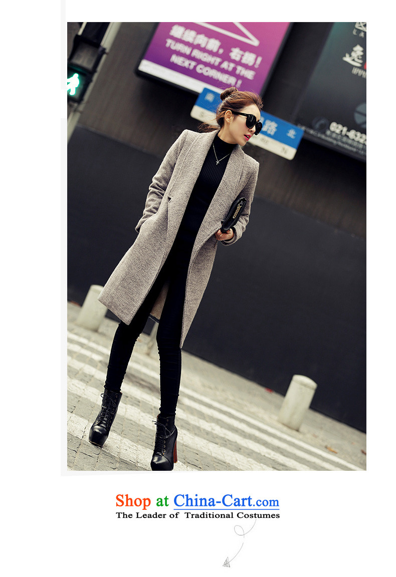 2015 Autumn and winter ralos new Korean female decorated gross? graphics are overcoats in thin long a wool coat short 466.5 purple (without extra lint-free) L picture, prices, brand platters! The elections are supplied in the national character of distribution, so action, buy now enjoy more preferential! As soon as possible.