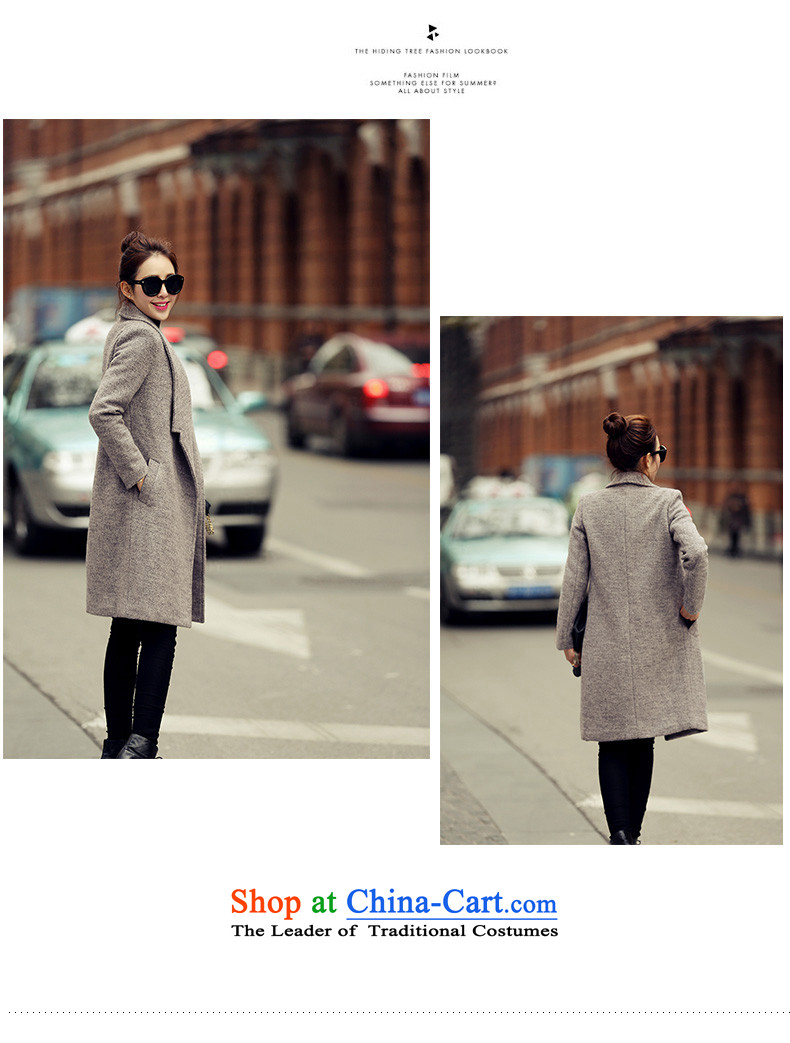 2015 Autumn and winter ralos new Korean female decorated gross? graphics are overcoats in thin long a wool coat short 466.5 purple (without extra lint-free) L picture, prices, brand platters! The elections are supplied in the national character of distribution, so action, buy now enjoy more preferential! As soon as possible.