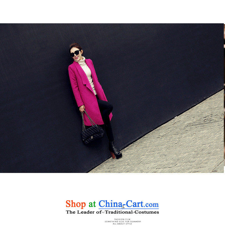 2015 Autumn and winter ralos new Korean female decorated gross? graphics are overcoats in thin long a wool coat short 466.5 purple (without extra lint-free) L picture, prices, brand platters! The elections are supplied in the national character of distribution, so action, buy now enjoy more preferential! As soon as possible.