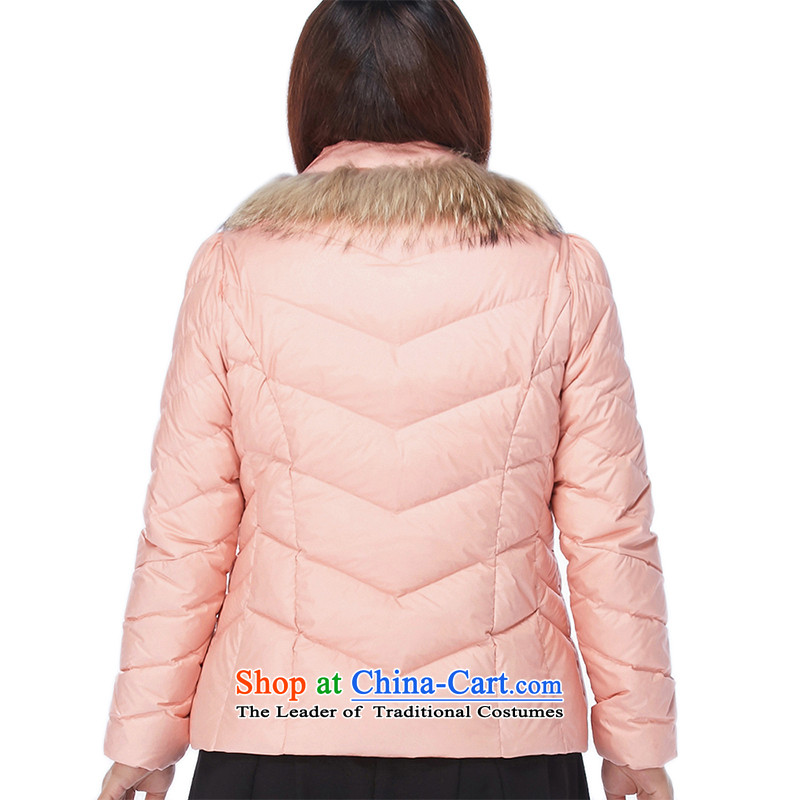 Msshe xl women 2015 New Winter Campaign MM thick hair for sub-thick downcoat 10592 warm pink 4XL, Susan Carroll, the poetry Yee (MSSHE),,, shopping on the Internet