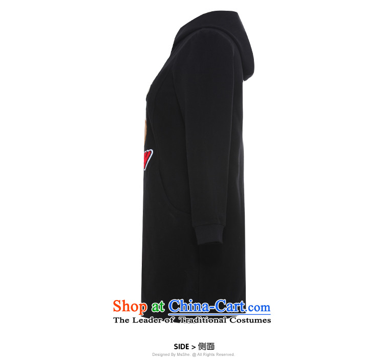 Large msshe women 2015 new winter Fat MM long sweater Sau San thick dresses 10687 Black 6XL picture, prices, brand platters! The elections are supplied in the national character of distribution, so action, buy now enjoy more preferential! As soon as possible.