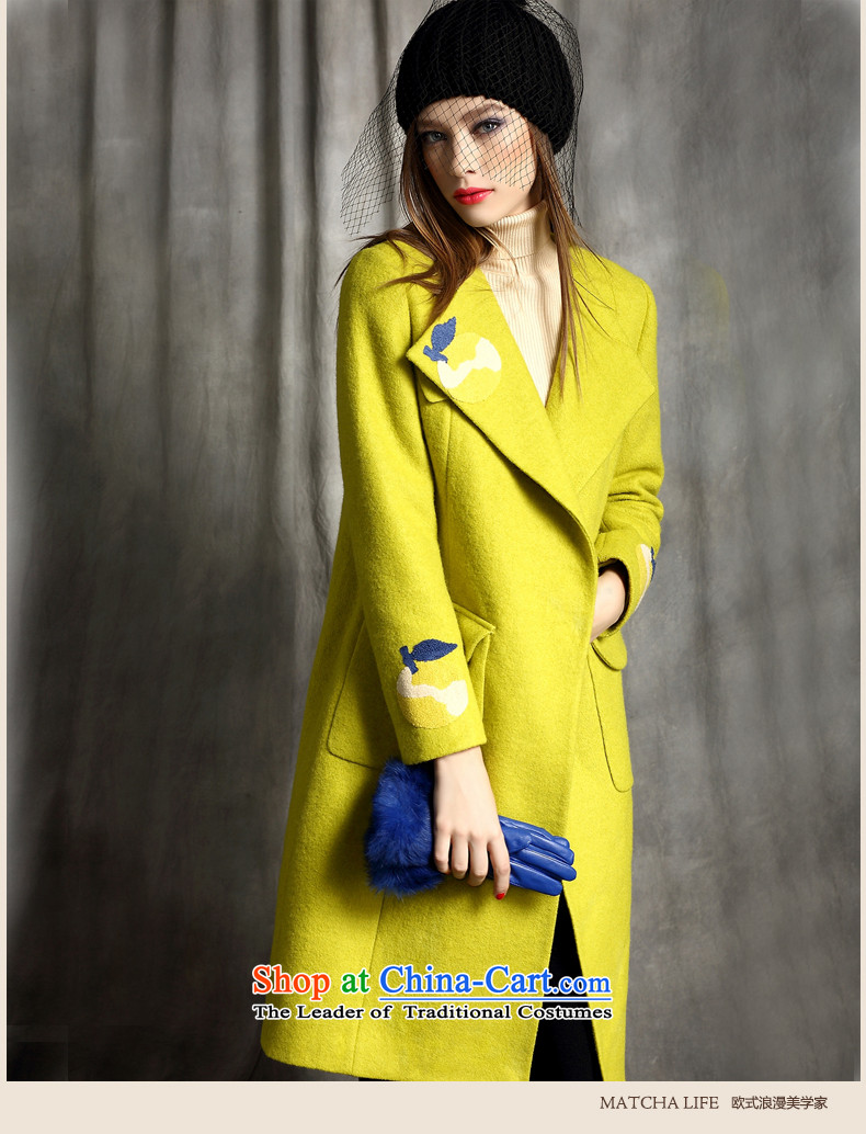 Matcha life wool female hair? 2015 winter coats of new long-sleeved jacket for Sau San Mao coats Western Yellow M? Picture, prices, brand platters! The elections are supplied in the national character of distribution, so action, buy now enjoy more preferential! As soon as possible.