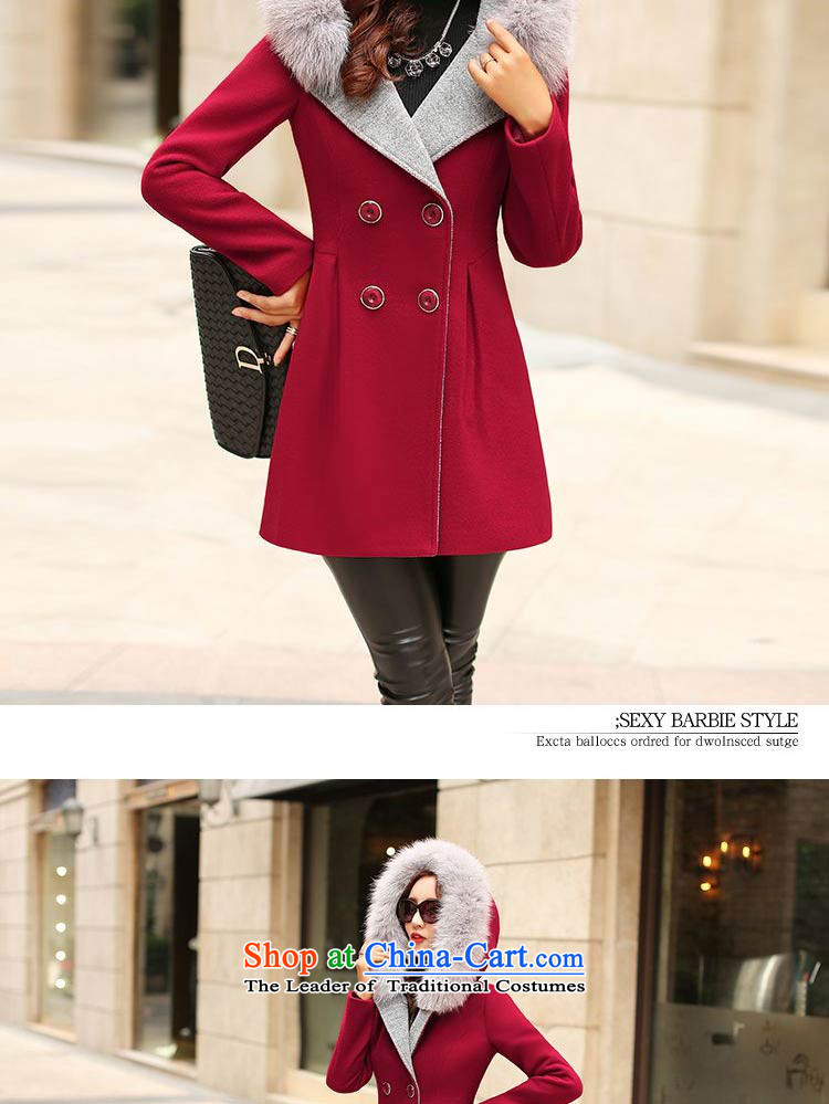 Contee Tarja Halonen of autumn and winter 2015 New Women Korean Fox gross aristocratic small incense for the wind in Sau San long a wool coat jacket 358# leather toner L picture, prices, brand platters! The elections are supplied in the national character of distribution, so action, buy now enjoy more preferential! As soon as possible.