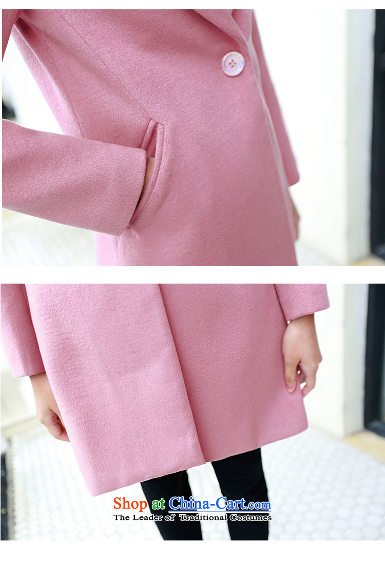 The suspension of the autumn and winter 2015 Yuen new Korean version in Sau San long minimalist jacket coat of gross?? 15669 Female Red L picture, prices, brand platters! The elections are supplied in the national character of distribution, so action, buy now enjoy more preferential! As soon as possible.