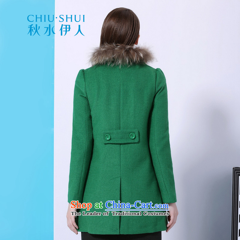 Chaplain who 2015 winter clothing new women's campaign in A gross sub-long coats of green 170/92A/XL,?/ Mai-mai shopping on the Internet has been pressed.