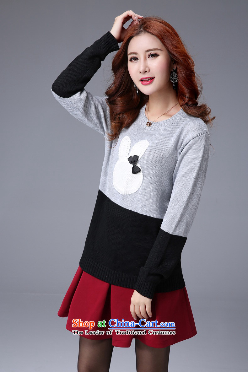 The burden of large-thick 5XL200 female mm2015 thick new sweater Fall/Winter Collections Korean sent a short skirt to knitwear sweater body skirt sweater red short skirts 5XL about 185-200 catty picture, prices, brand platters! The elections are supplied in the national character of distribution, so action, buy now enjoy more preferential! As soon as possible.