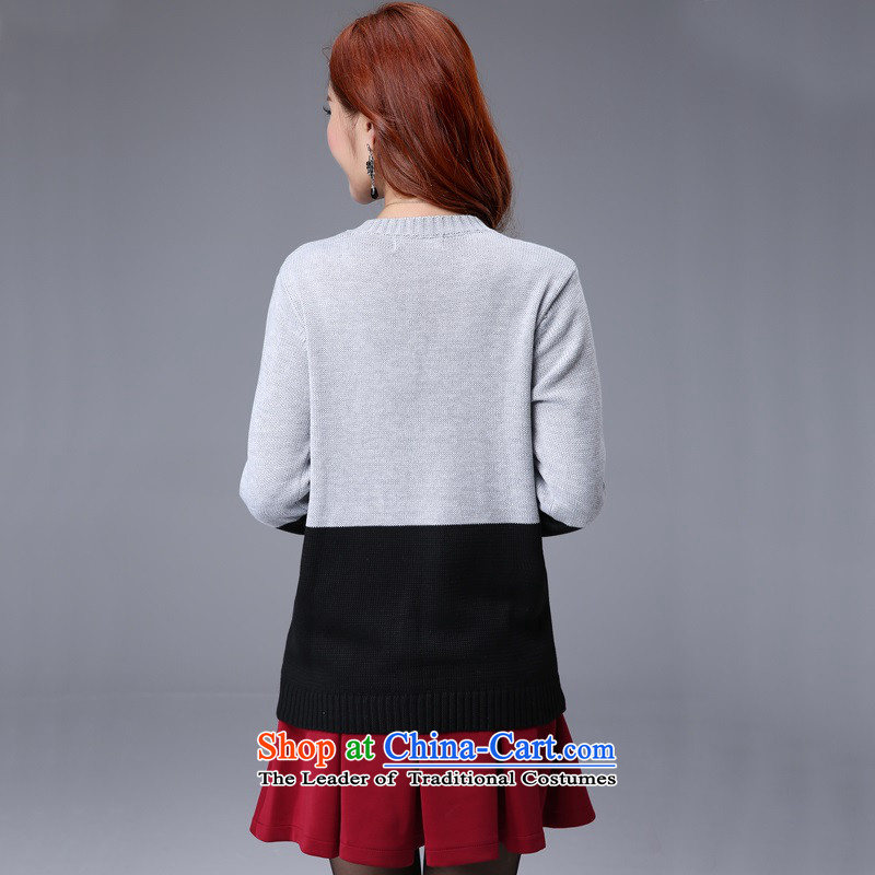 The burden of large-thick 5XL200 female mm2015 thick new sweater Fall/Winter Collections Korean sent a short skirt to knitwear sweater body skirt sweater red short skirt around 185-200 5XL catty, Ian Tune , , , shopping on the Internet