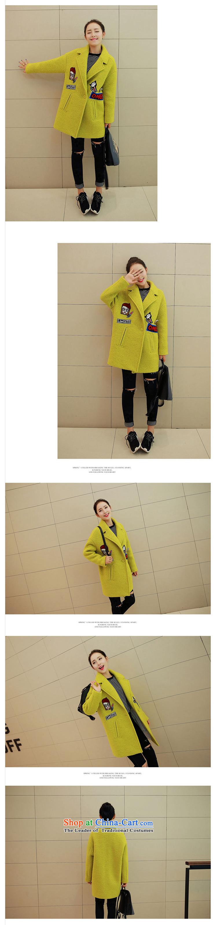 Ko Yo Yi Lin 2015 autumn and winter new gross butted long)? a wool coat female Korean leisure put coats female Red Hair? M picture, prices, brand platters! The elections are supplied in the national character of distribution, so action, buy now enjoy more preferential! As soon as possible.