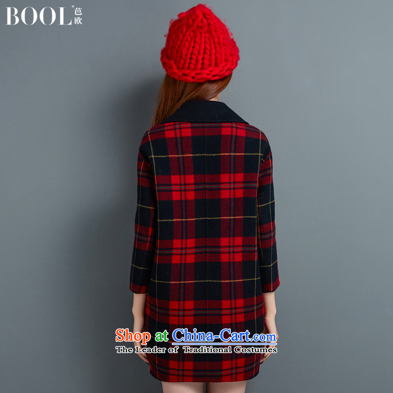 Barbara Europe 2015 autumn and winter Ms. suits for the new hand in woolen coat long gross red jacket? 20 days pre-sale and Europe (the M BOOL) , , , shopping on the Internet