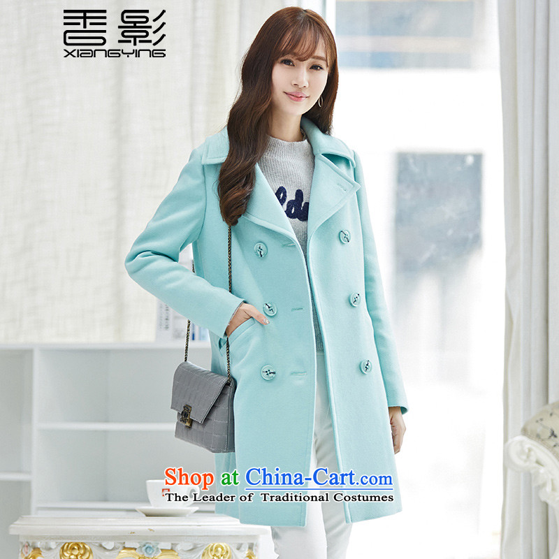 In the medium to long term, a female jacket Heung Ying 2015 new winter clothing temperament long-sleeved jacket is     Gross I should be grateful if you would have double-greenM