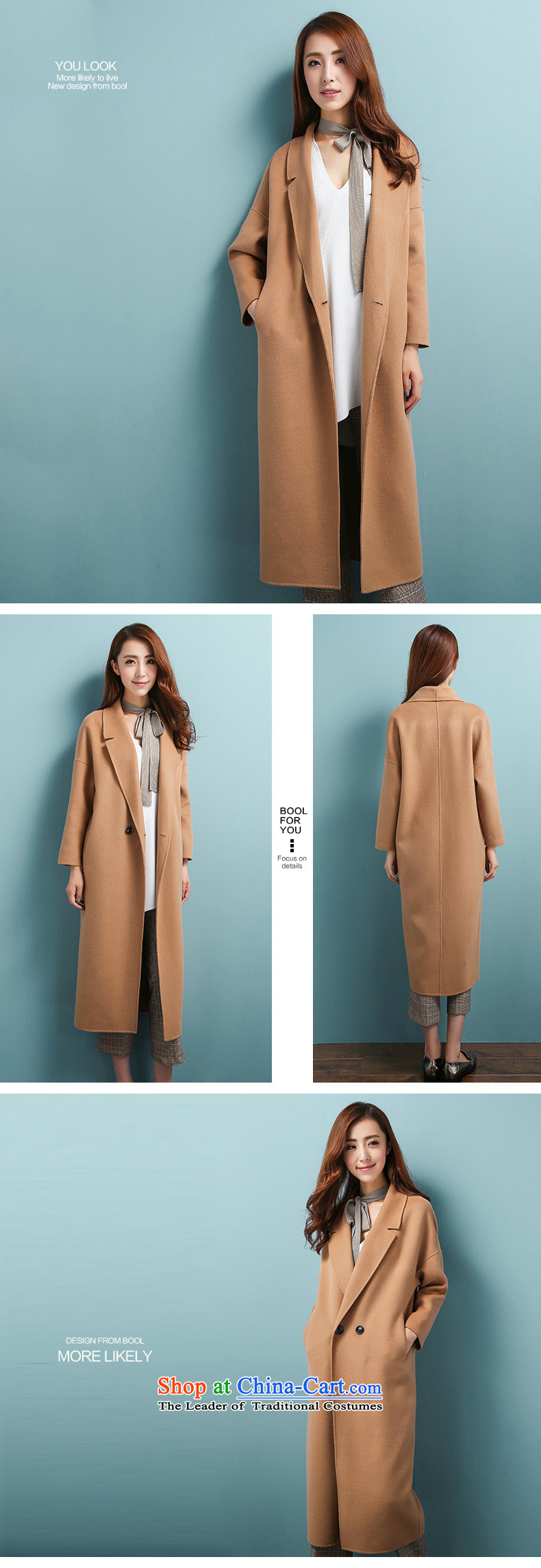 Barbara Euro 2015 Winter Ms. New hand-long hair? jacket Korean sided flannel woolen coat emerald- M images, prices, brand platters! The elections are supplied in the national character of distribution, so action, buy now enjoy more preferential! As soon as possible.