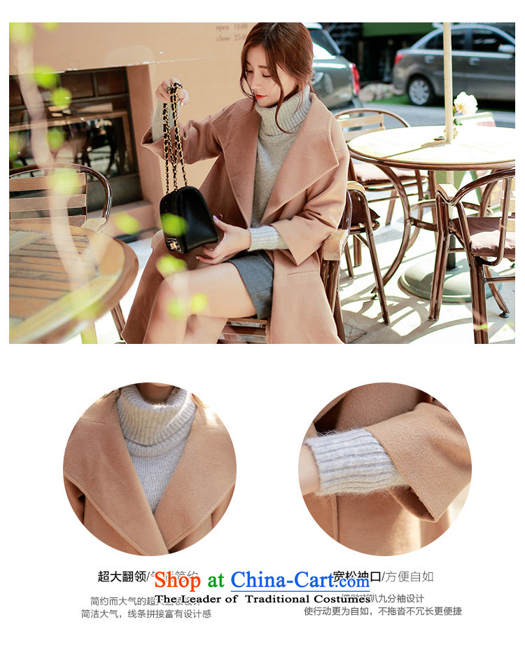 Elizabeth City : 2015 autumn and winter new Korean loose video thin version A cloak? In gross jacket long coats gross? larger female S8188 and Color M picture, prices, brand platters! The elections are supplied in the national character of distribution, so action, buy now enjoy more preferential! As soon as possible.