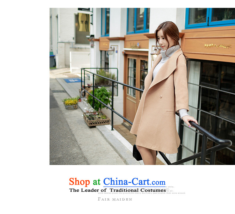 Elizabeth City : 2015 autumn and winter new Korean loose video thin version A cloak? In gross jacket long coats gross? larger female S8188 and Color M picture, prices, brand platters! The elections are supplied in the national character of distribution, so action, buy now enjoy more preferential! As soon as possible.