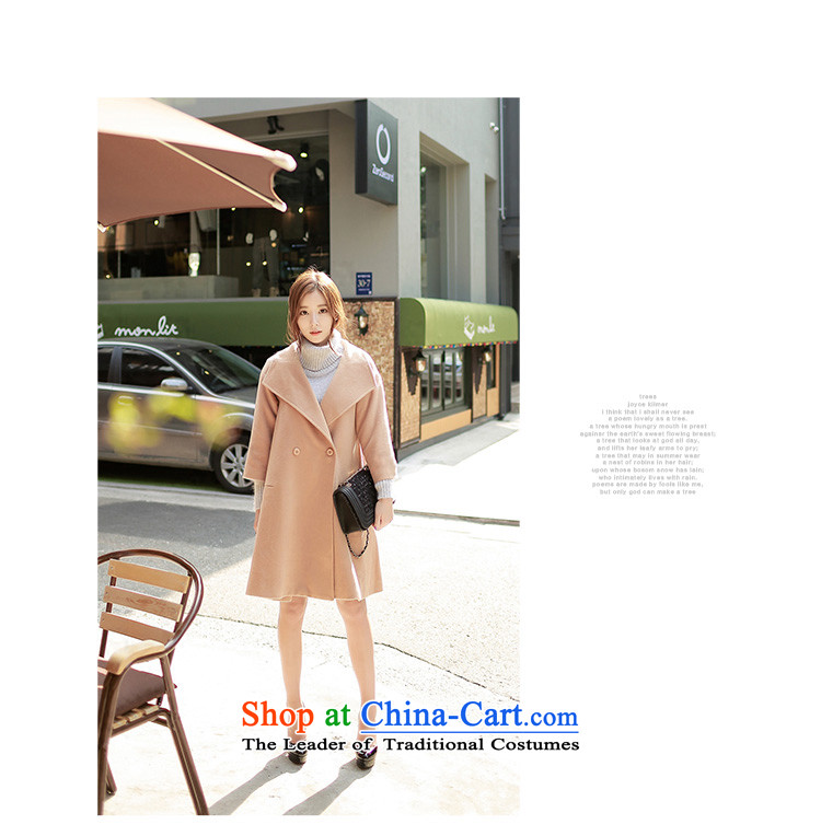 Elizabeth City : 2015 autumn and winter new Korean loose video thin version A cloak? In gross jacket long coats gross? larger female S8188 and Color M picture, prices, brand platters! The elections are supplied in the national character of distribution, so action, buy now enjoy more preferential! As soon as possible.