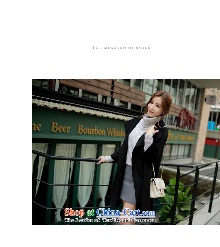 Elizabeth City : 2015 autumn and winter new Korean loose video thin version A cloak? In gross jacket long coats gross? larger female S8188 and Color M picture, prices, brand platters! The elections are supplied in the national character of distribution, so action, buy now enjoy more preferential! As soon as possible.