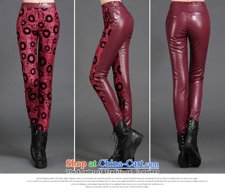For M- Large 2015 Fall/Winter Collections for women to new xl quality duvet bedding Bonfrere looked as casual stylish stamp PU leather pants Sau San W7013 female black 3XL picture, prices, brand platters! The elections are supplied in the national character of distribution, so action, buy now enjoy more preferential! As soon as possible.