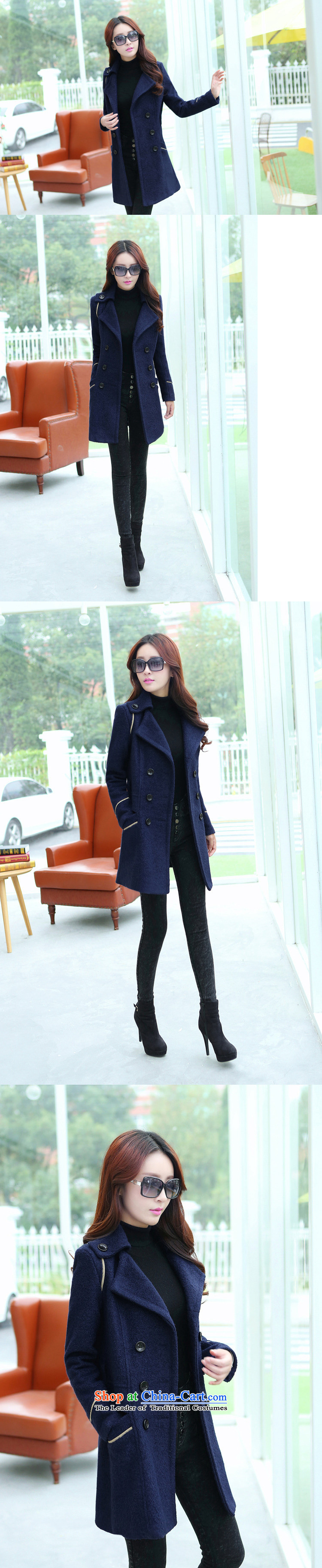 Mini-filled style 2015 winter new coats in gross? Long Korean female jacket is 