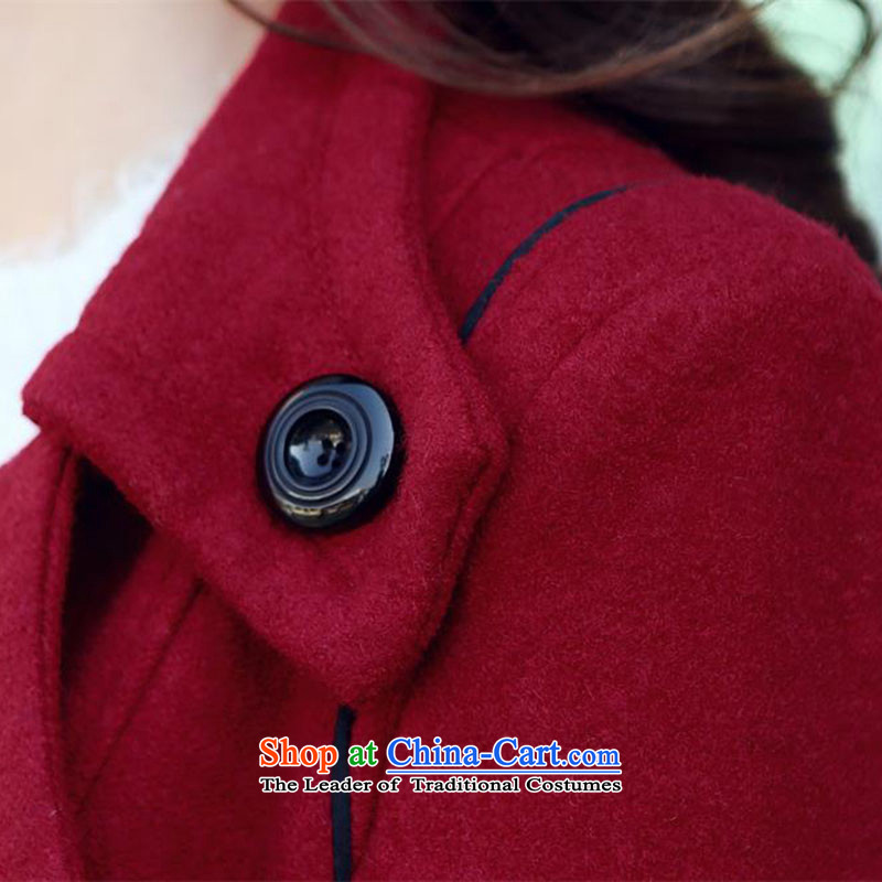 Mini-filled style 2015 winter new coats in gross? Long Korean female jacket is   Gross 928 red M95 catty, mini-filled -110 style (mi yang feng qing) , , , shopping on the Internet